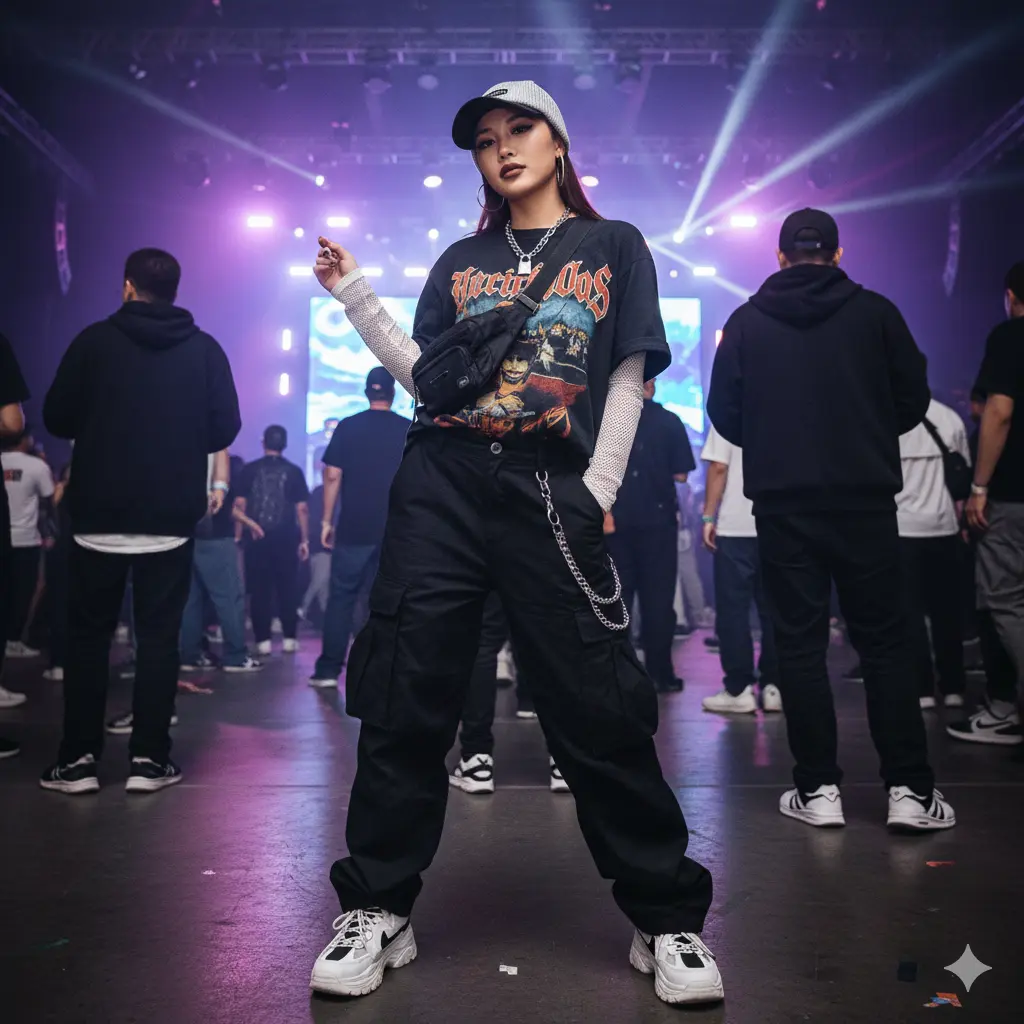 แต่งตัวสไตล์ Hip-hop หรือ Street Style