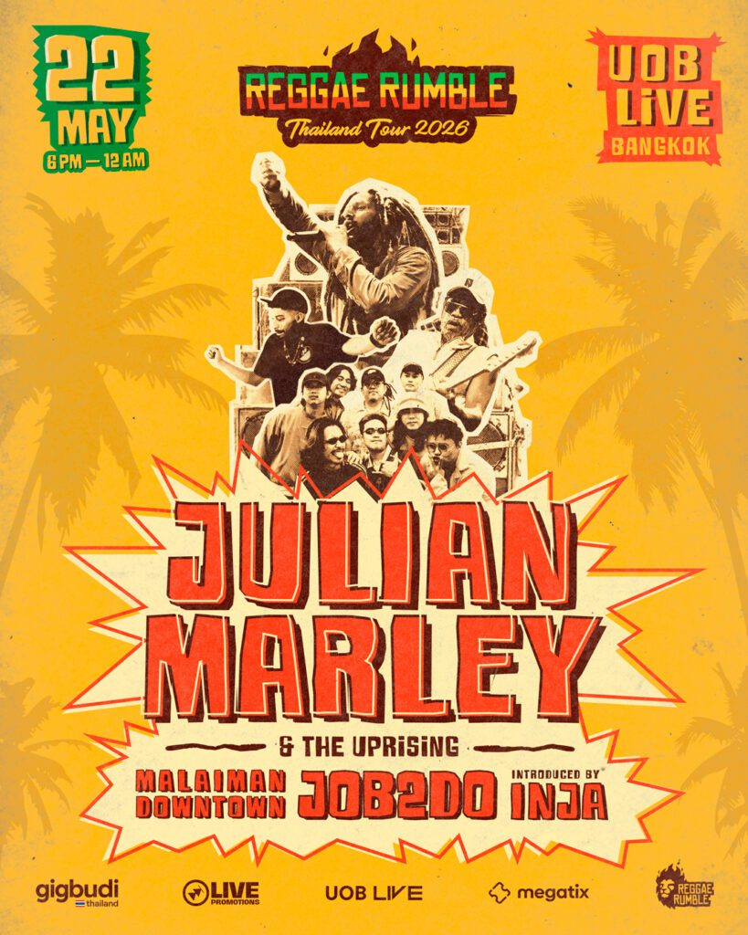 Reggae Rumble Thailand Tour 2026 - Julian Marley